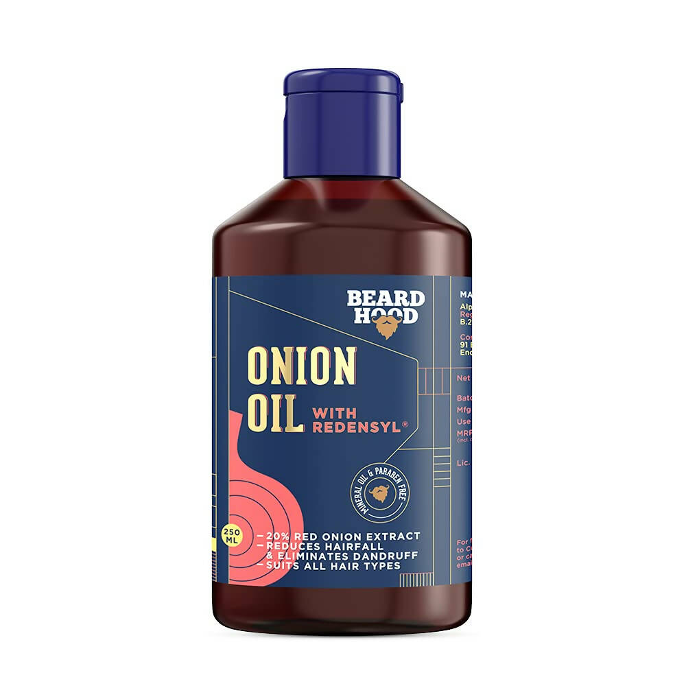 Beardhood Onion Hair Oil with Redensyl - Mytrendzcart