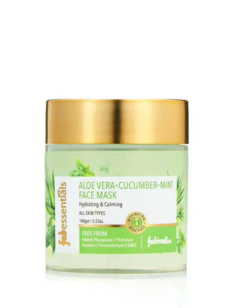 Fabessentials Aloe Vera Cucumber Mint Face Mask - Mytrendzcart