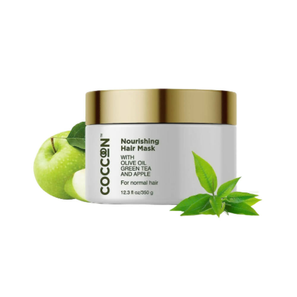 Coccoon Nourishing Hair Mask With Olive Oil, Green Tea & Green Apple - Mytrendzcart