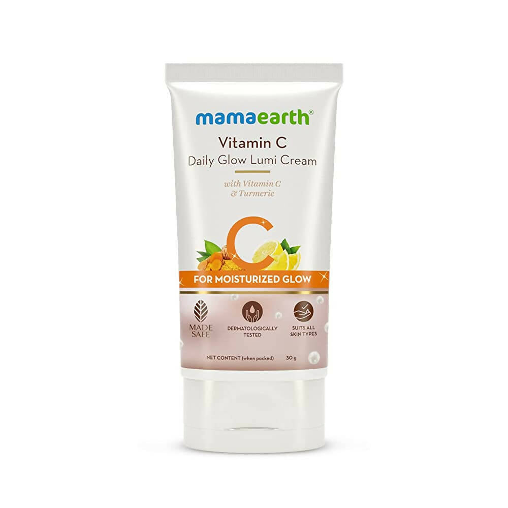 Mamaearth Vitamin C Daily Glow Lumi Cream for Highlighter Like Glow - Mytrendzcart