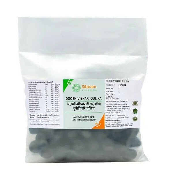 Sitaram Ayurveda Dooshivishari Gulika - Mytrendzcart