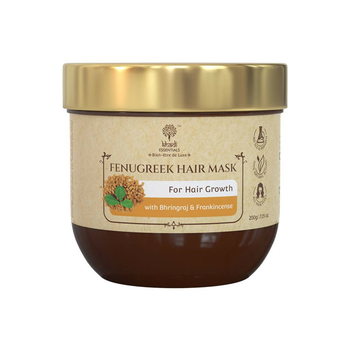 Khadi Essentials Fenugreek Hair Mask - Mytrendzcart