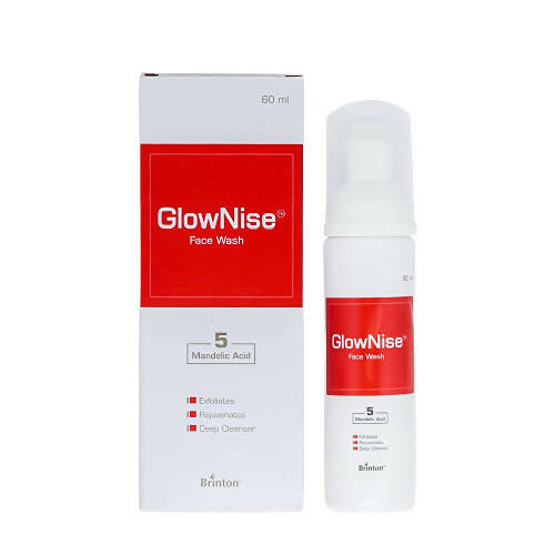 Brinton GlowNise Deep Cleansing Foam Face Wash,For Oily and Acne Prone Skin, Skin Friendly - Mytrendzcart