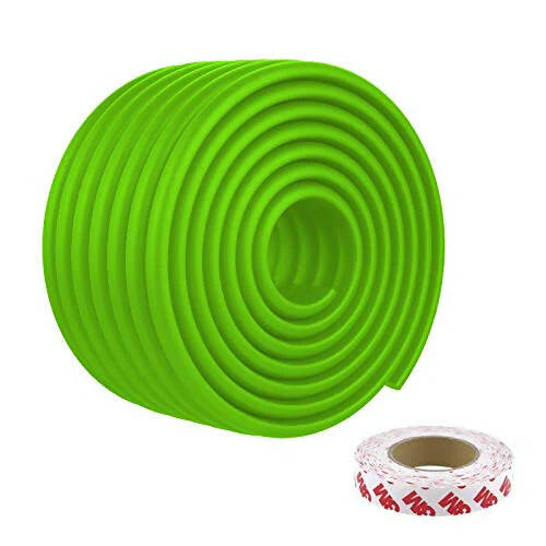 Safe-O-Kid Unique High Density- Prevents From Head Injury Multi-Functional 2 Meter Edge Guard - Grass Green Mytrendzcart