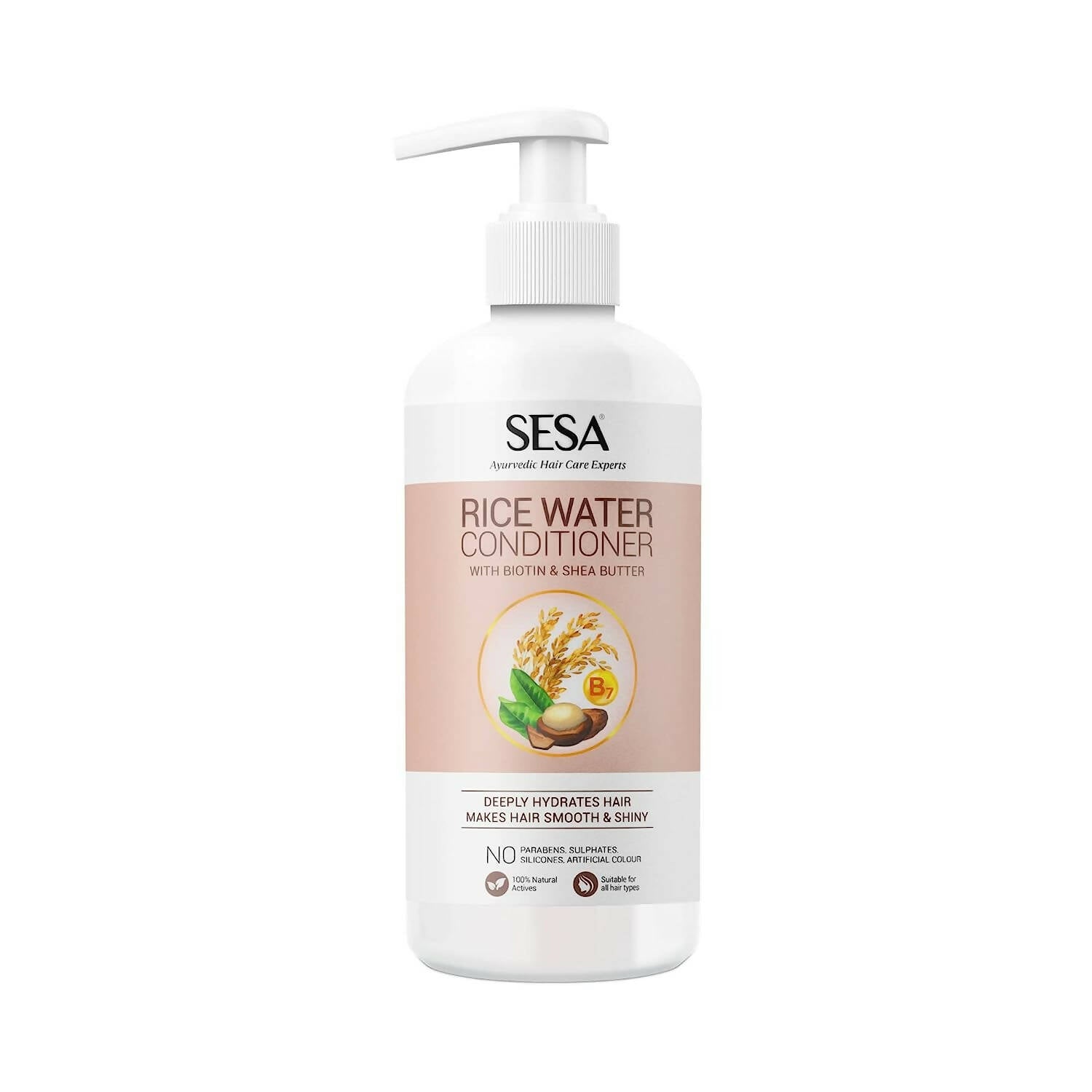 Sesa Ayurvedic Rice Water Conditioner with Biotin & Shea Butter - Mytrendzcart